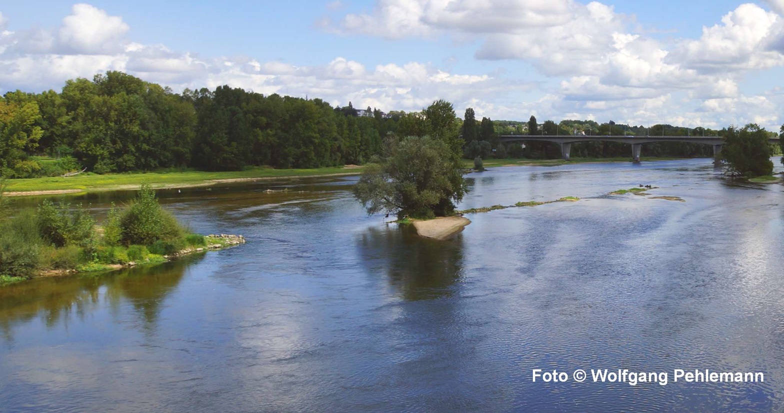 La Loire bei Tours im Dep. Indre et Loire - Foto © Wolfgang Pehlemann DSC09375