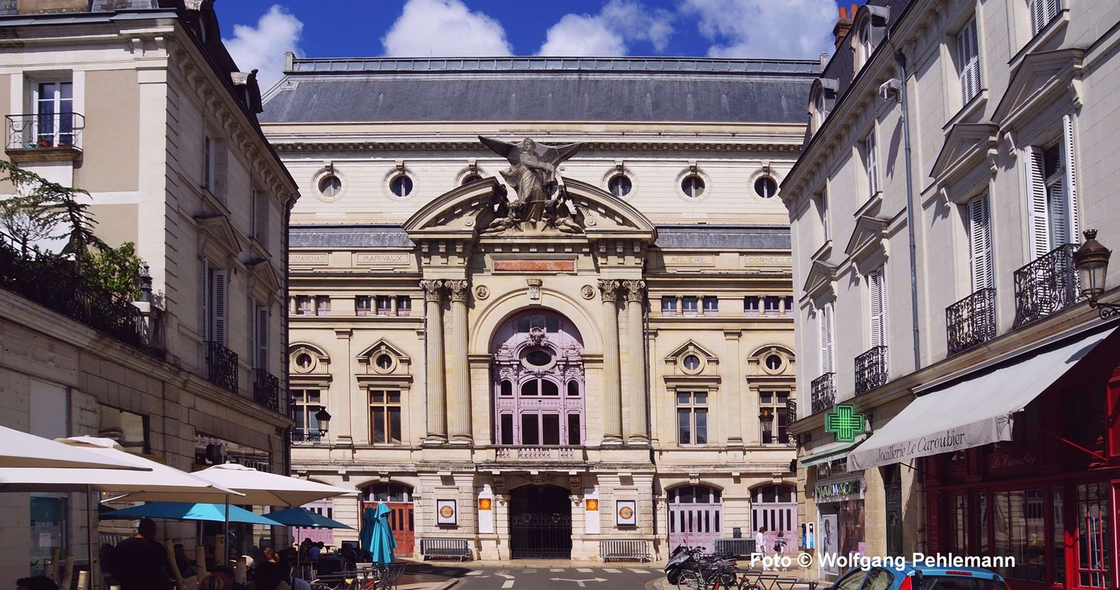 Théâtre de Tours im Departement Indre-et-Loire, France - Foto © Wolfgang Pehlemann DSC09410