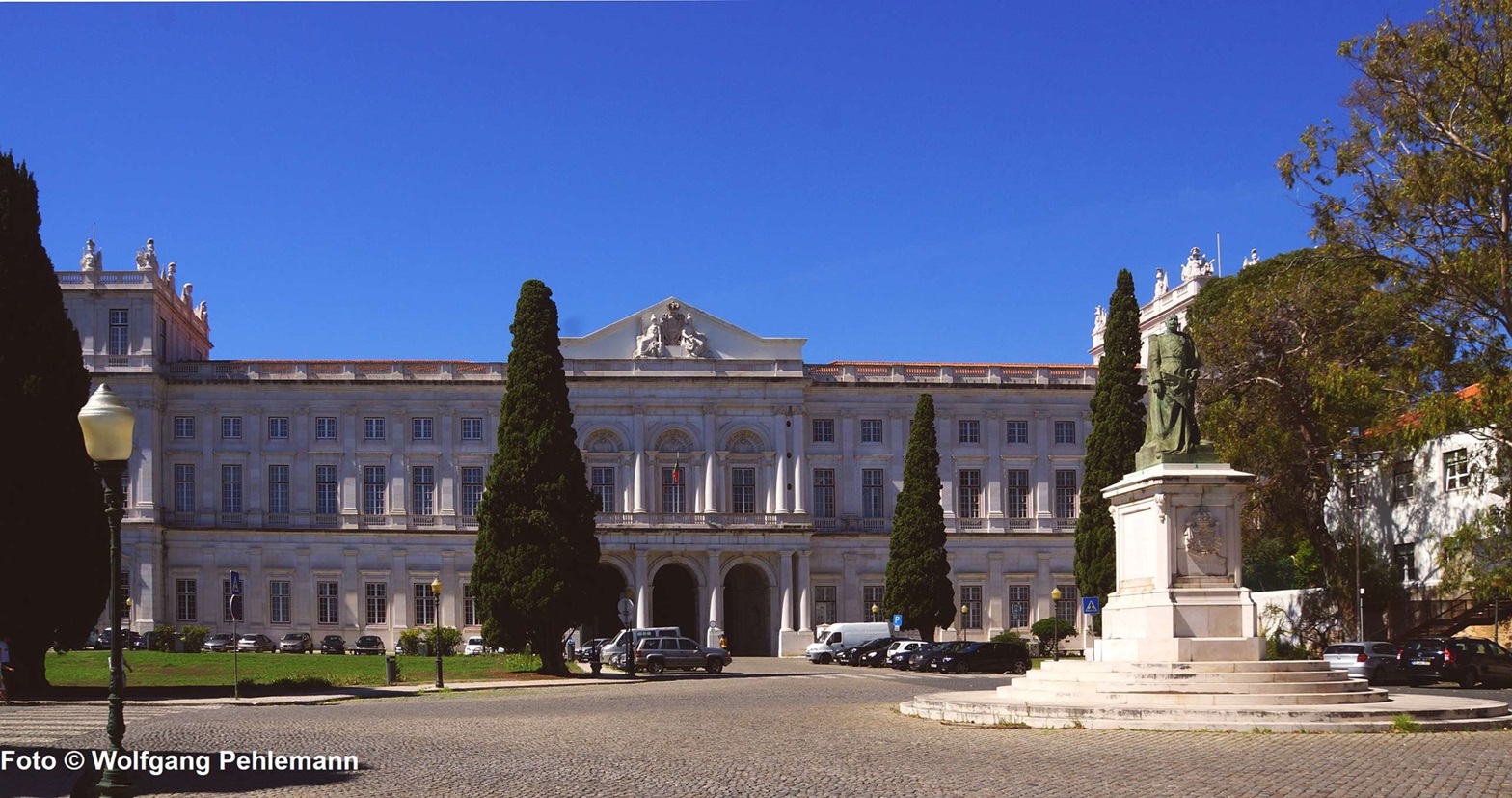 Der königliche Palast Palácio Nacional da Ajuda 1861 Lissabon Portugal - Foto © Wolfgang Pehlemann DSC02265